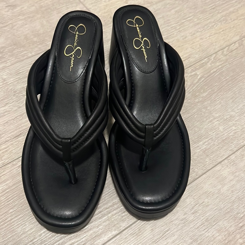 Jessica Simpson Wedge FlipFlops